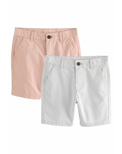 Шорты 2 PACK REGULAR FIT, серый Next