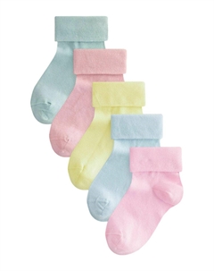 Носки 5 PACK, фуксия Next