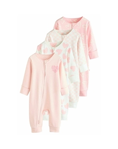 Комбинезон 4 PACK, фуксия Next