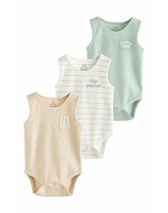 Боди 3 PACK, зеленый Next