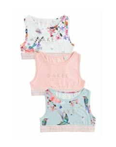 Бюстье REGULAR FIT 3 PACK, фуксия Baker by ted baker