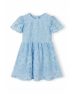 Элегантное платье FLARE SLEEVE WITH CIRCLE, синий Minoti