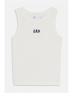 Топ LOGO TANK GIRLS, слоновая кость Gap
