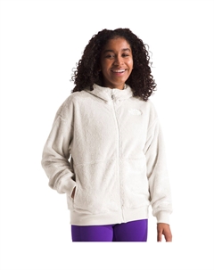 Осито худи на молнии — для девочек, белый The north face