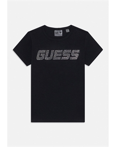 Футболка с принтом KIDS JUNIOR MINIME, черный Guess