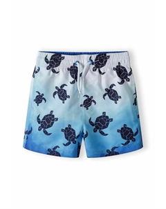Пляжные шорты PRINT BOARD, светло-голубой Minoti
