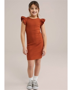 Повседневное платье, коричневый We fashion