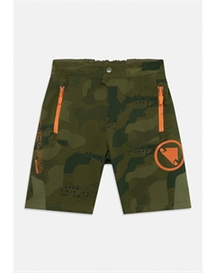 Спортивные шорты KINDER BURNER UNISEX, оливковый Endura