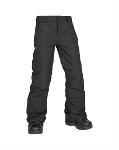 Фрикин утепленные брюки чинос - для мальчиков, черный Volcom