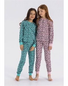 Пижама 2 PACK LONG SLEEVE SET, фуксия Minoti