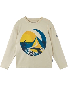 Футболка с длинным рукавом для детей Viita, цвет sandy beige Reima