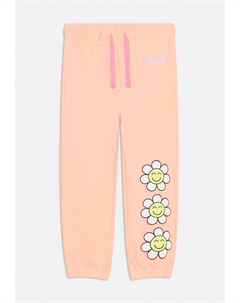 Спортивные штаны LOGO TODDLER GIRL, флуоресцентный оранжевый Gap