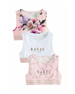 Бюстье REGULAR FIT 3 PACK, фуксия Baker by ted baker