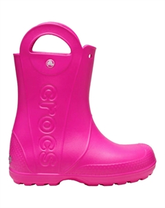 Резиновые сапоги Handle it - для малышей, розовый Crocs