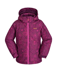 Принтованная куртка - для девочек - 2025, цвет grape Kamik