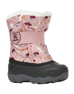Снежные ботинки Snowbug F 2 Print для малышей, лиловый Kamik