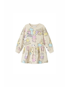 Повседневное платье NMFFIRA PEPPA, бежевый Name it