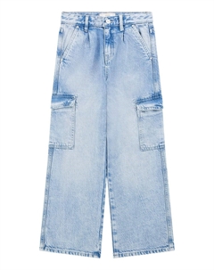 Джинсы свободного кроя, светло-голубой Guess