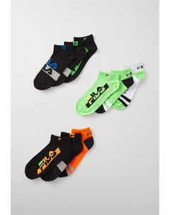 Носки JUNIOR INVISIBLE SOCKS UNISEX 9 PACK, мультиколор Fila