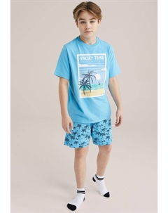 Пижама SET, светло-голубой We fashion