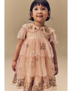 Элегантное платье REGULAR FIT EMBELLISHED, фуксия Next