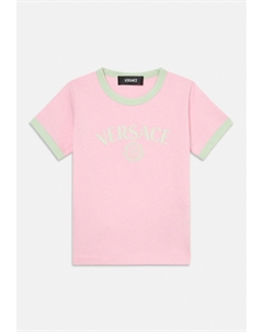 Футболка с принтом MEDUSA LOGO UNISEX, цвет Pastel Pink/Pastel Mint Versace
