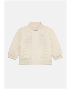 Куртка-бомбер NEWBORN GRID UNISEX, слоновая кость Calvin klein jeans