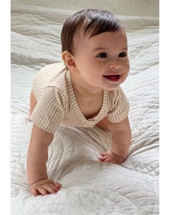 Боди BODYSTOCKING ELLIOT UNISEX, бежевый Cam cam copenhagen