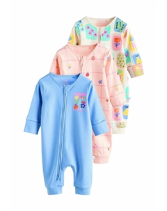 Комбинезон 3 PACK, синий Next