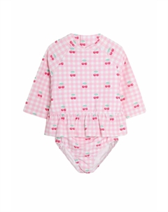 Купальный костюм REGULAR FIT SET 2 PIECE, фуксия Jojo maman bébé