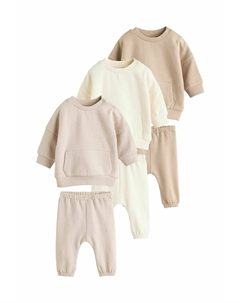 Костюм 3 PACK, коричневый Next