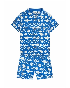 Рубашка REGULAR FIT, синий Jojo maman bébé