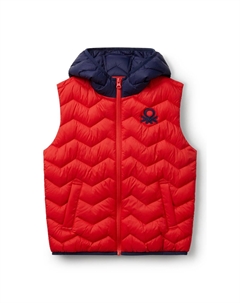 Жилет WITH HOOD, оранжевый United colors of benetton