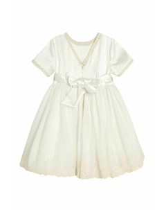 Элегантное платье REGULAR FIT, бежевый Jojo maman bébé