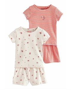 Шорты REGULAR FIT 2 PACK SET, красный Next