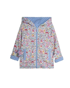 Толстовка на молнии REVERSIBLE, синий Jojo maman bébé