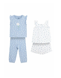 Пижама 2 PACK SET, синий Jojo maman bébé