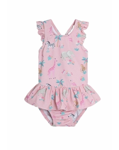 Купальный костюм, фуксия Jojo maman bébé