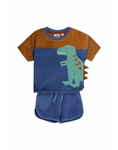 Футболка с принтом REGULAR FIT, синий Jojo maman bébé