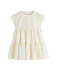 Повседневное платье REGULAR FIT, слоновая кость Next