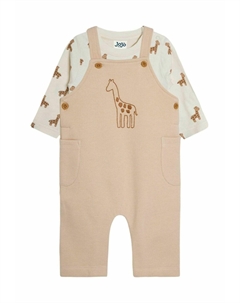 Футболка с принтом REGULAR FIT, бежевый Jojo maman bébé