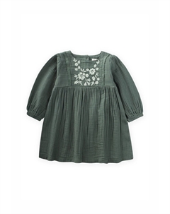 Повседневное платье, темно-зеленый Cigit