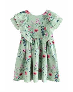 Платье из джерси REGULAR FIT, зеленый Laura ashley