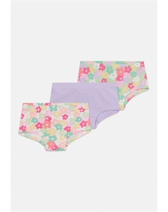 Трусы-брифы HIPSTER 3 PACK MULTI FLOWER, сиреневый Lindex