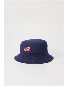 Шляпа FLAG COTTON TWILL BUCKET HAT UNISEX, синий Polo ralph lauren