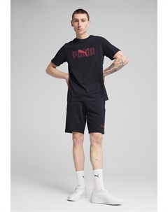 Рубашка с принтом ESSENTIALS LOGO LAB, синий Puma