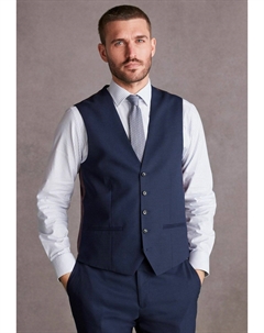 Жилет SIGNATURE TOLLEGNO REGULAR FIT, синий Next