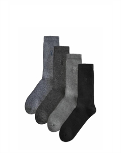 Носки STAG EMBROIDERED 4 PACK, серый Next