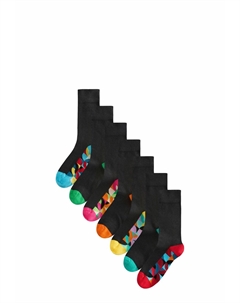 Носки SEVEN PACK, черный Next