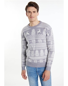 Джемпер X-MAS MI, серый Mo